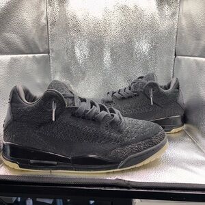 Air Jordan 3  Flyknit Black